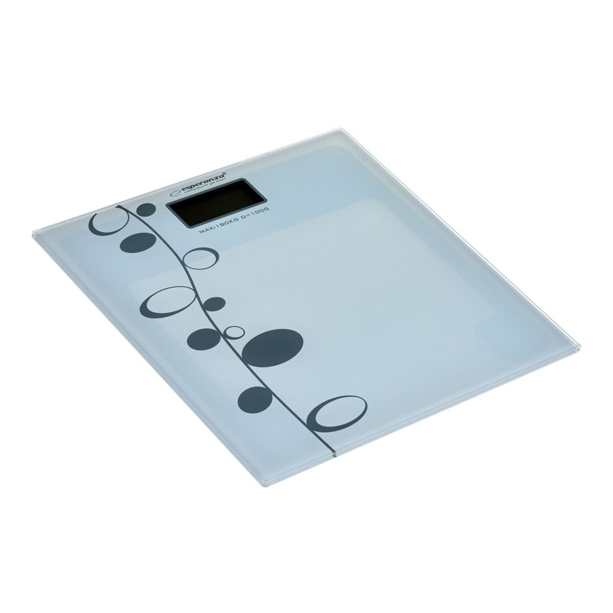 Balança digital para casa de banho Esperanza EBS005 Branco Vidro
